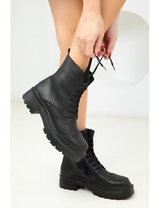 Soho Women's Black Boots & Booties 18530