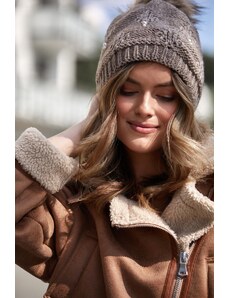 FASARDI Cappuccino winter hat