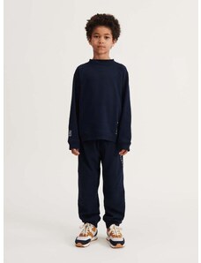 Otroški pulover Liewood mornarsko modra barva