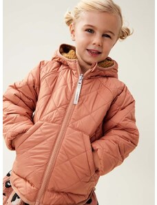 Otroška dvostranska jakna Liewood oranžna barva