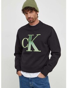 Pulover Calvin Klein Jeans moška, črna barva