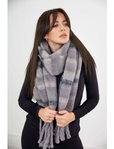 Kesi 6071 Women's scarf grey + graphite