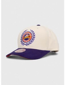 Bombažna bejzbolska kapa Mitchell&Ness Phoenix Suns bela barva