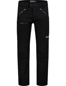 Nordblanc Črne moške mehke hlače iz flisa ENERGIZE