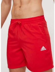Kratke hlače adidas moški, rdeča barva