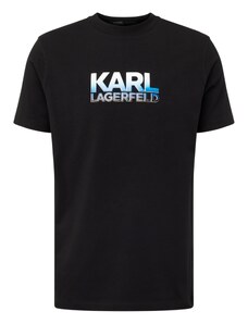 Karl Lagerfeld Majica modra / črna / bela