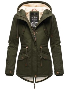 MARIKOO Zimska jakna 'Manolya' zelena