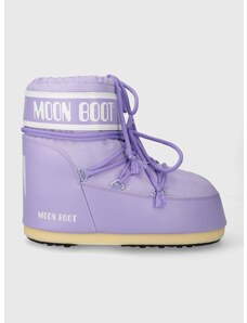 Snežke Moon Boot ICON LOW NYLON vijolična barva, 14093400.013