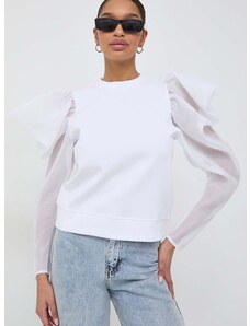 Majica Karl Lagerfeld ženska, bela barva