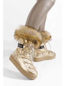 Zapatos Ženski škornji za sneg Kemisa V2 zlata