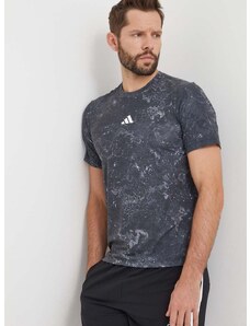 Kratka majica za vadbo adidas Performance Workout siva barva