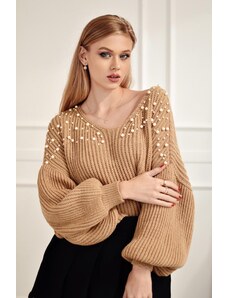 BeLoved Zody pulover camel