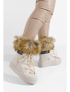 Zapatos Ženski škornji za sneg Erenya V2 bež