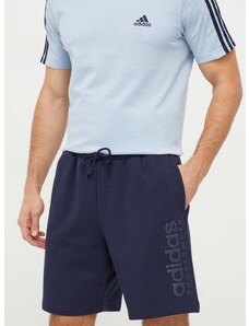 Kratke hlače adidas moški, mornarsko modra barva