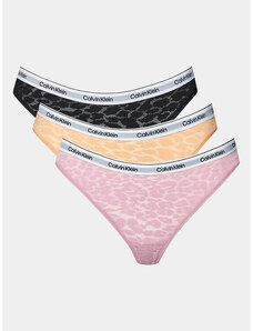 Set 3 parov brazilskih spodnjih hlačk Calvin Klein Underwear