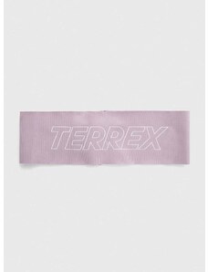 Naglavni trak adidas TERREX roza barva