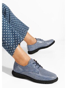 Zapatos Oxford čevlji Karysa V3 Modra