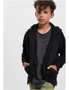 Urban Classics Kids Boys' zip-up sweatshirt black