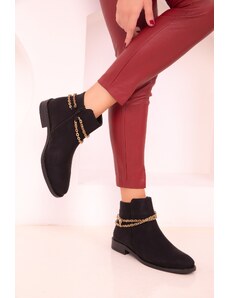 Soho Women's Black Boots & Booties 18453