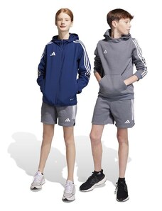 Otroške kratke hlače adidas Performance TIRO23L siva barva