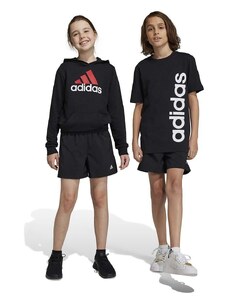 Otroške kratke hlače adidas črna barva