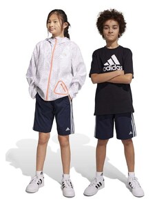 Otroške kratke hlače adidas U 3S WN mornarsko modra barva