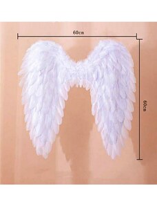 Zapeljiva Krila angelska bela White Angel