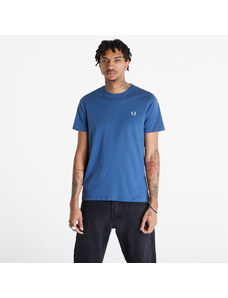 FRED PERRY Crew Neck T-Shirt Midnight Blue/ Light Ice