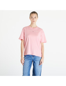 Tommy Hilfiger Tommy Jeans Relaxed New Linear Short Sleeve Tee Tickled Pink
