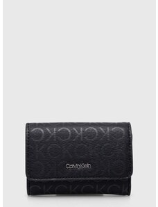 Denarnica Calvin Klein ženski, črna barva