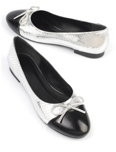 Capone Outfitters Women's Two Piece Round Toe Flats
