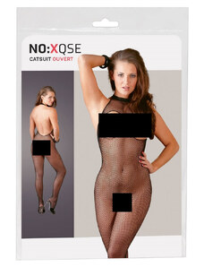 NO:XQSE - Kombinezon za povečanje prsi - črn (S-L)