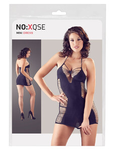 NO:XQSE - obleka s pentljo in tangicami - črna (S-L)