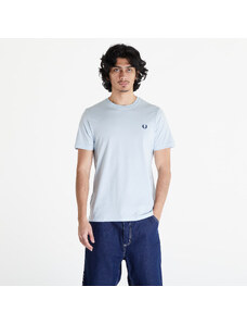 FRED PERRY Crew Neck T-Shirt Lgice/ Midnight Blue