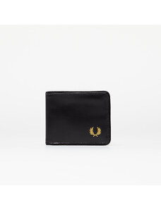 FRED PERRY Coated Polyester Billfold Wall Black/ Gold