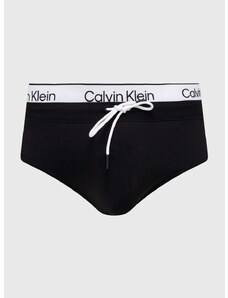 Kopalne hlače Calvin Klein črna barva