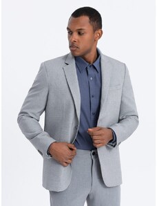 Ombre Clothing Originalen siv moški suknjič V2-BLZB-0114