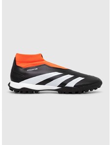 Nogometni čevlji adidas Performance turfy Predator League črna barva