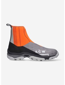 Čevlji A-COLD-WALL* Dirt Boots moški, siva barva