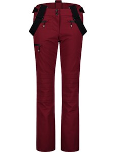 Nordblanc Temno Rdeče ženske smučarske hlače INDESTRUCTIBLE
