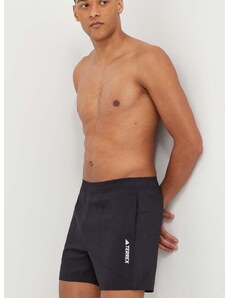 Športne kratke hlače adidas TERREX Multi moške, črna barva