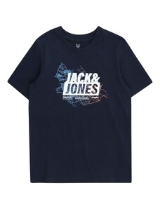 Jack & Jones Junior Majica mornarska / svetlo modra / roza / bela