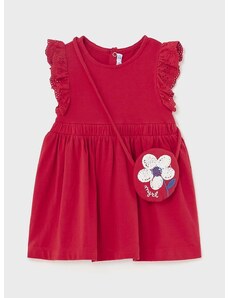 Obleka za dojenčka Mayoral rdeča barva