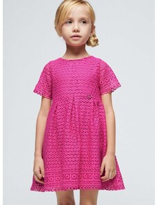 Otroška obleka Mayoral roza barva