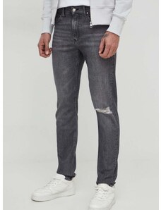 Kavbojke Calvin Klein Jeans moški, siva barva