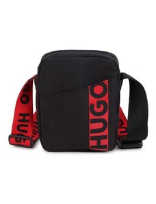 Otroška torbica za pas HUGO črna barva