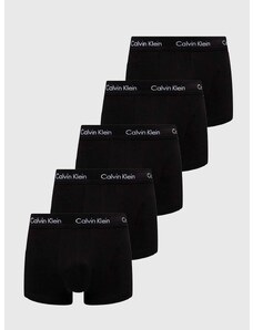 Boksarice Calvin Klein Underwear 5-pack moški, črna barva