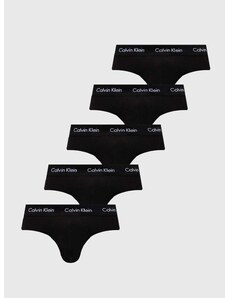 Moške spodnjice Calvin Klein Underwear 5-pack moški, črna barva