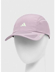 Kapa s šiltom adidas Performance vijolična barva