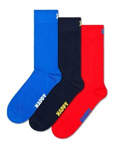 Nogavice Happy Socks Solid 3-pack